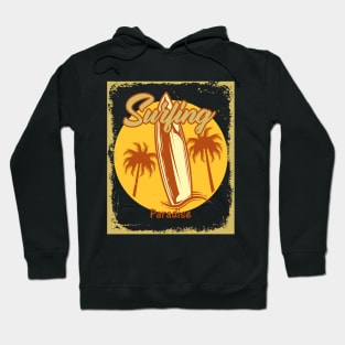 Summer, Surfing Paradise Hoodie